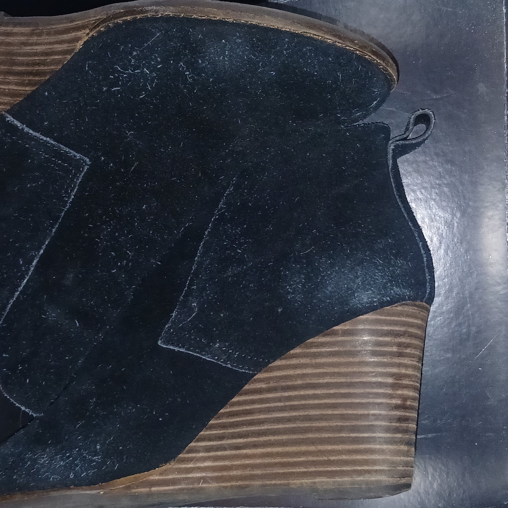 Lucky Brand Black Wedges